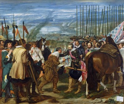 The Surrender of Breda, 1625, c.1635 by Diego Velázquez